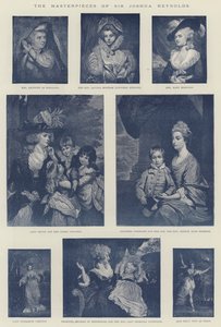 Mesterverkene til Sir Joshua Reynolds av English School